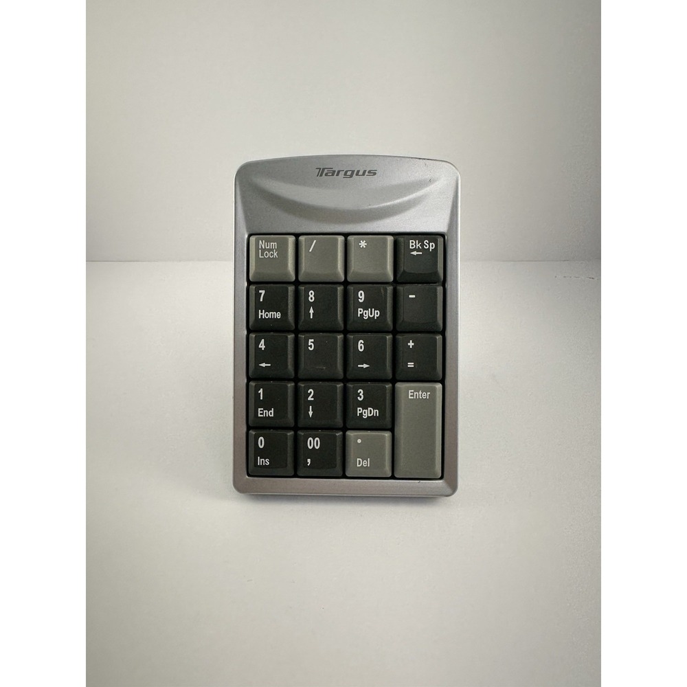 Targus Wireless Stow-n-Go USB Keypad Model AKP01US Computer Number Pad